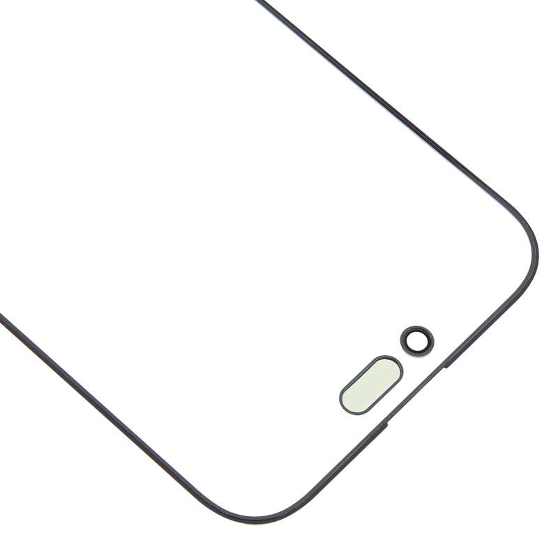 For iPhone 16 Pro Max Front Screen Outer Glass Lens with OCA Optically Clear Adhesive