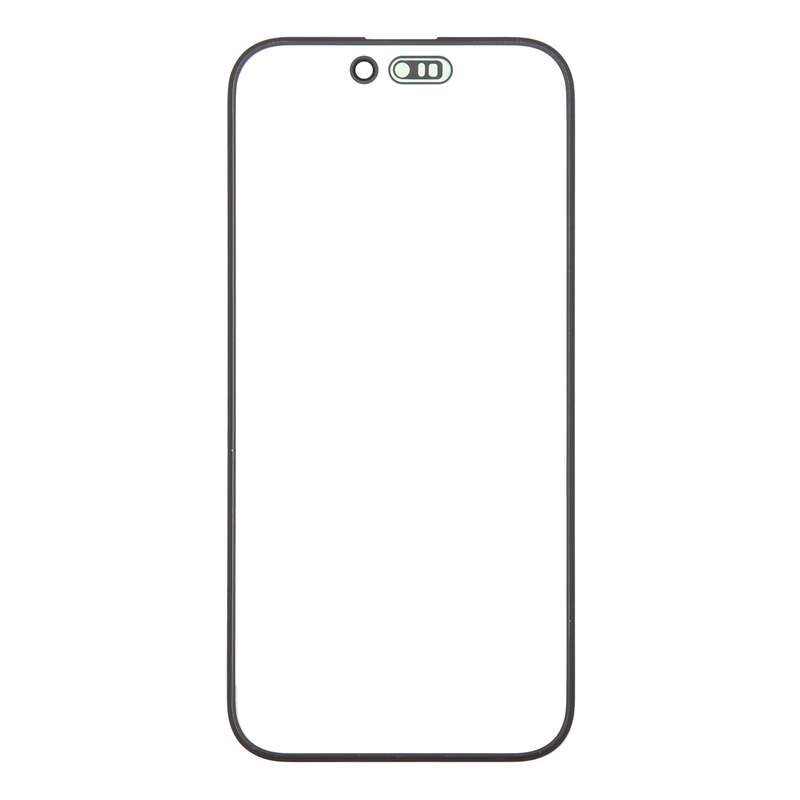For iPhone 16 Front Screen Outer Glass Lens with OCA Optically Clear Adhesive