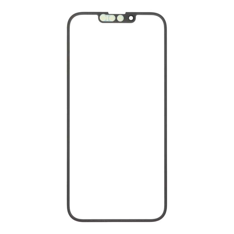 For iPhone 16e Front Screen Outer Glass Lens with OCA Optically Clear Adhesive