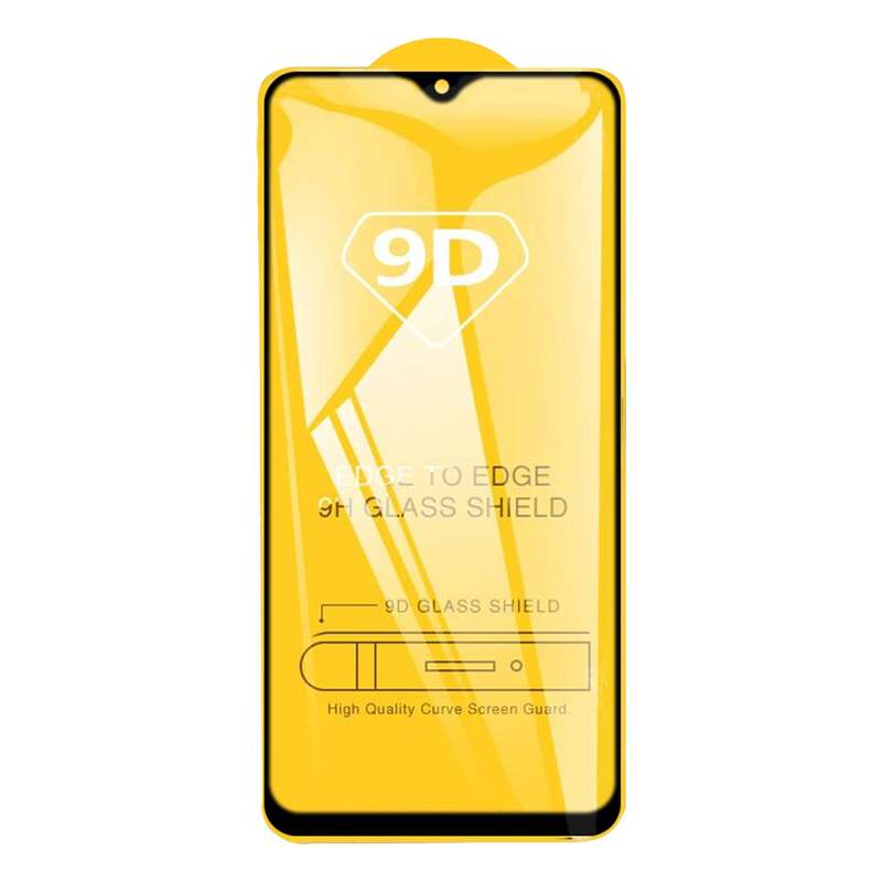 For Xiaomi Poco C65 9D Full Glue Screen Tempered Glass Film