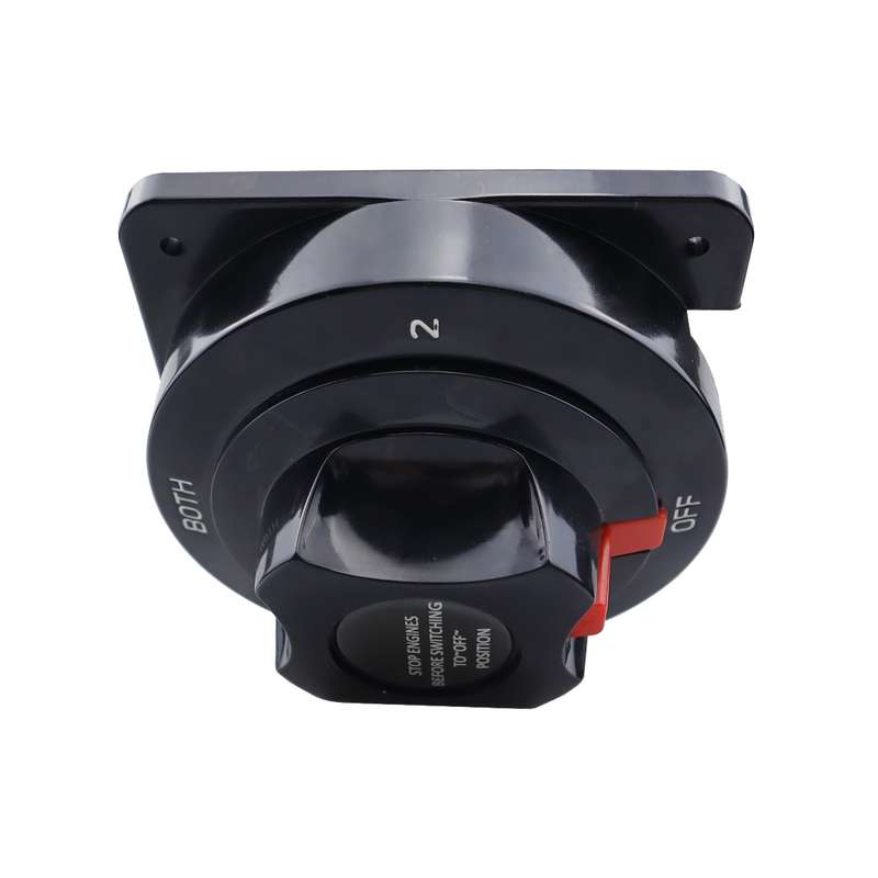 300A RV Yacht Power Off Switch 4 Speed Marine Power Protection Switch(Black)