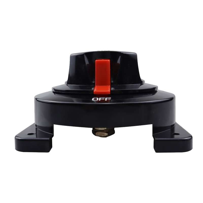 300A RV Yacht Power Off Switch 4 Speed Marine Power Protection Switch(Black)