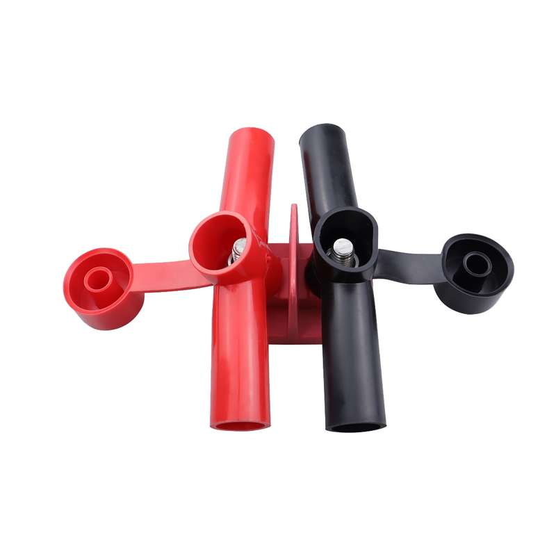 CP-4294 Dual Power M8 Binding Post Cable Connector(Red)