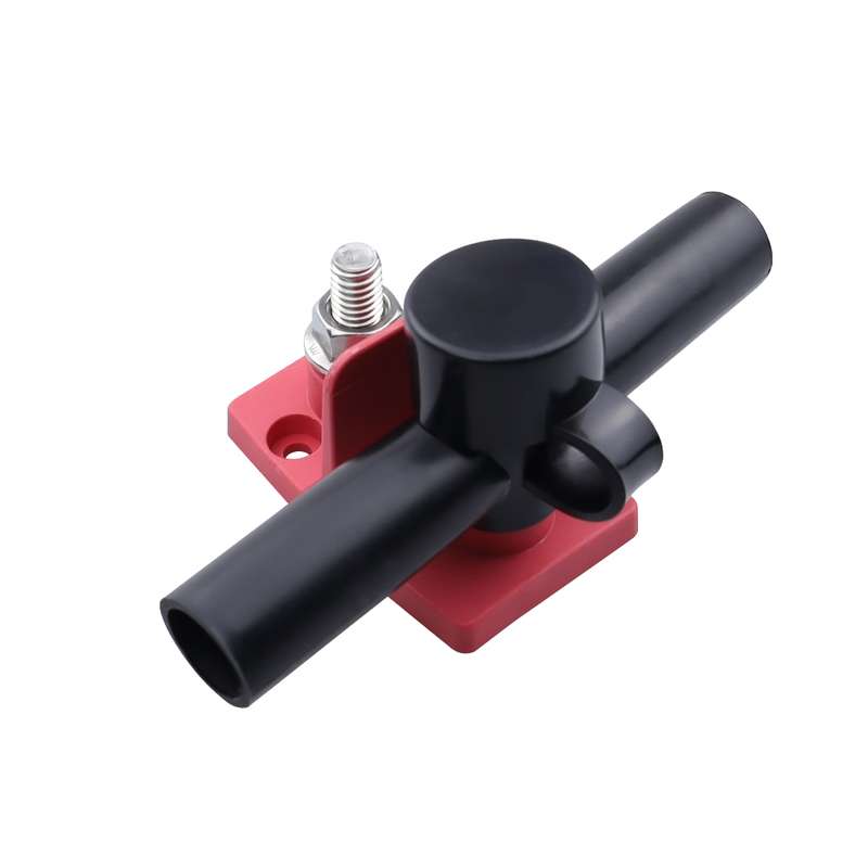CP-4294 Dual Power M8 Binding Post Cable Connector(Red)