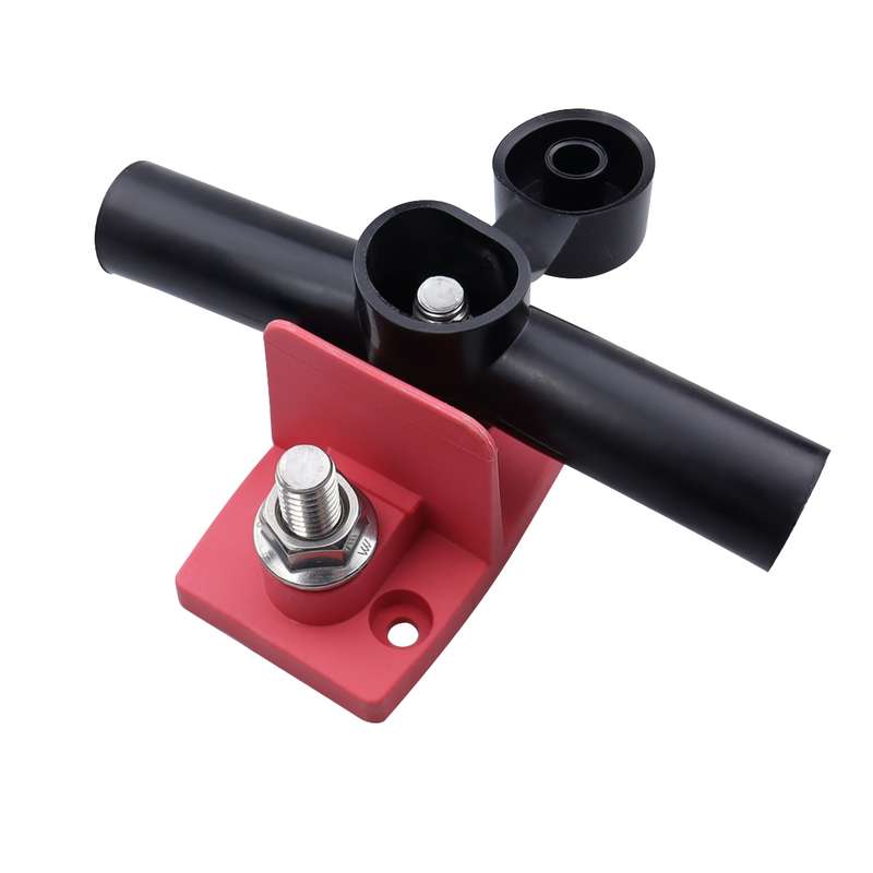 CP-4294 Dual Power M8 Binding Post Cable Connector(Red)