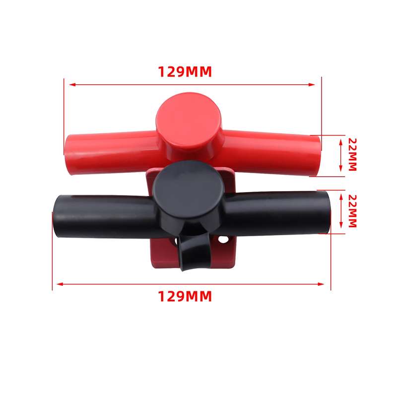 CP-4294 Dual Power M8 Binding Post Cable Connector(Red)