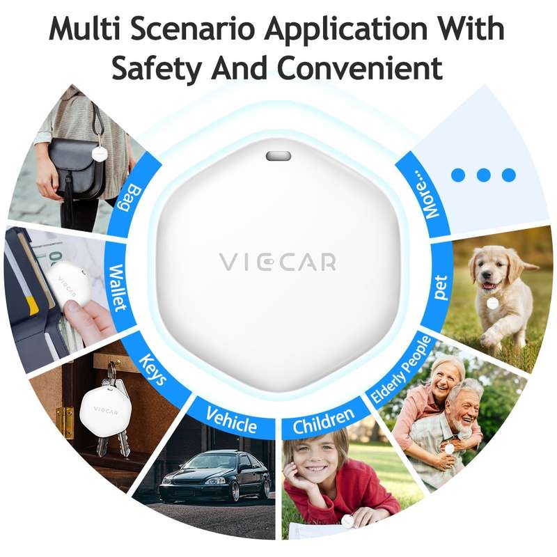 VIECAR DW01 Car Key Anti-lost Detection Wireless Location Tracker