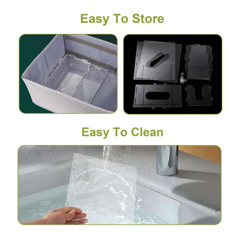 Acrylic Baby Breastmilk Storage Bags Containers