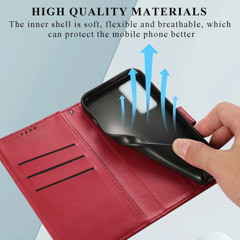 For Xiaomi 12 PU Genuine Leather Texture Embossed Line Phone Case(Red)