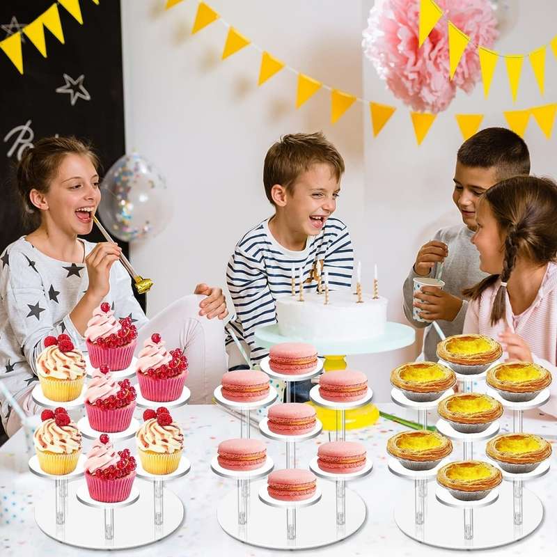 YX068 Acrylic Decoration Cupcake Stand