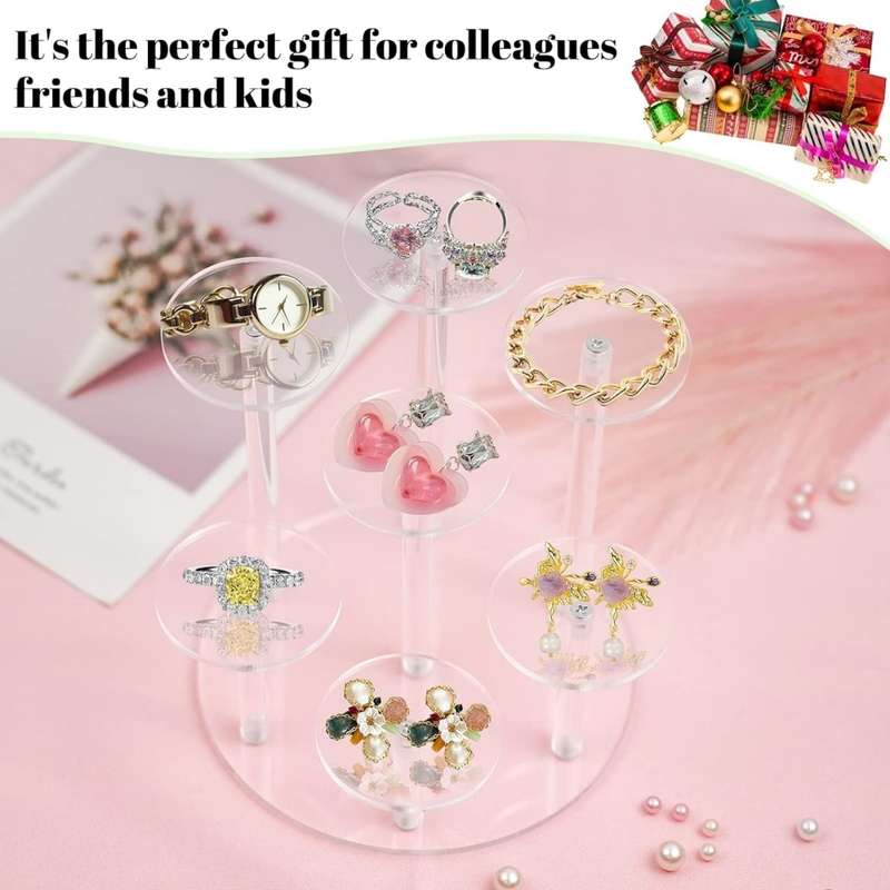 YX068 Acrylic Decoration Cupcake Stand