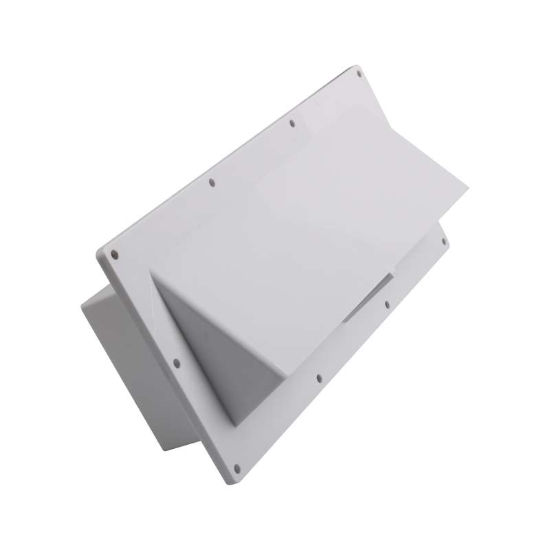 A8664 RV Range Hood Vent Exhaust Vent Cover with 10pcs Screws(White)