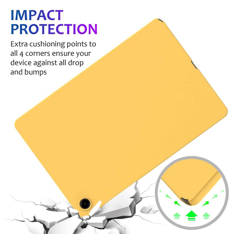 For Samsung Galaxy Tab A9+ Pure Color Liquid Silicone Shockproof Tablet Case(Black)