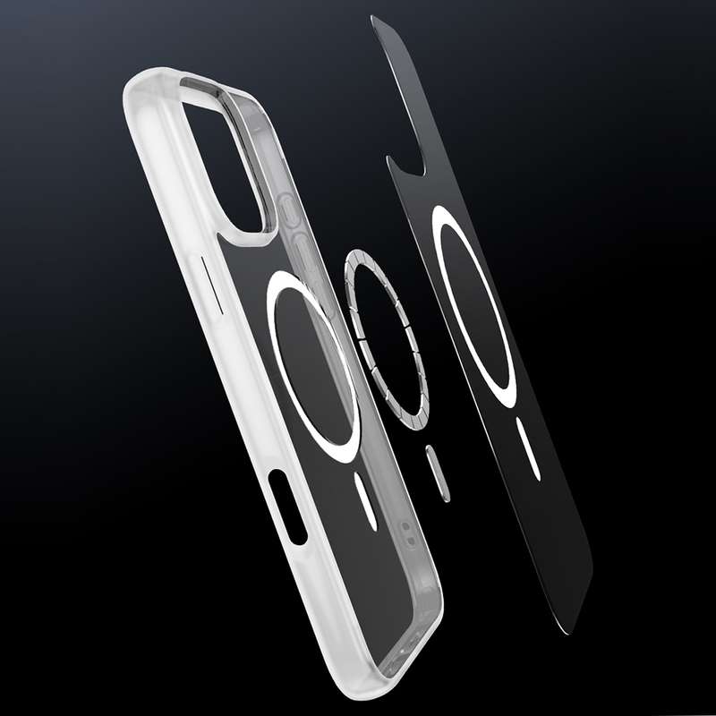For iPhone 16 Pro TOTUDESIGN PC-5 Crystal Shield Series Magsafe Magnetic Phone Case(Transparent)