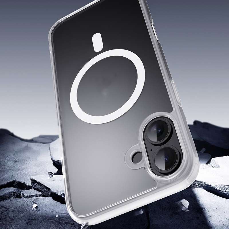 For iPhone 16 Pro TOTUDESIGN PC-5 Crystal Shield Series Magsafe Magnetic Phone Case(Transparent)