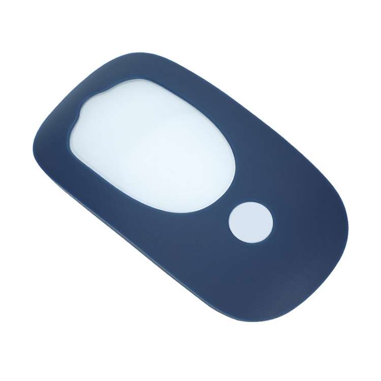 For Apple Magic Mouse 1 / 2 Mouse Silicone Protective Case(Black)
