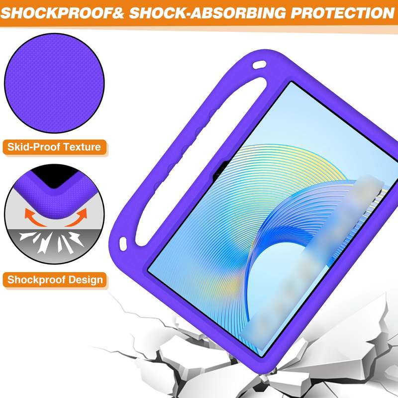For Honor Pad X9 / X8 Pro Handle Portable EVA Shockproof Tablet Case(Black)