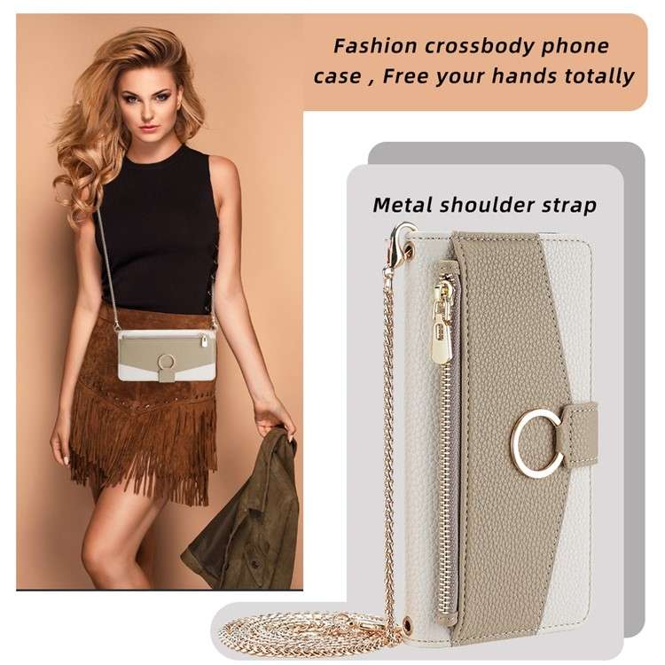 For Xiaomi 13 Pro Crossbody Litchi Texture Leather Phone Case(White)
