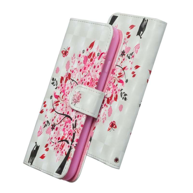 For Samsung Galaxy A30s 3D Painting Pattern Horizontal Flip TPU + PU Leather Case with Holder & Card