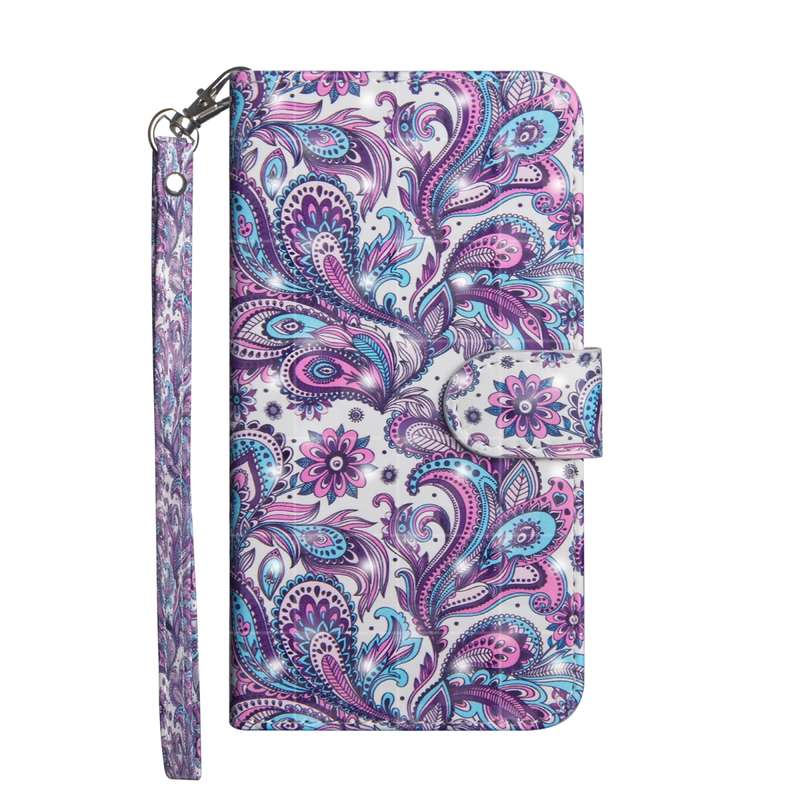 For Samsung Galaxy A30s 3D Painting Pattern Horizontal Flip TPU + PU Leather Case with Holder & Card