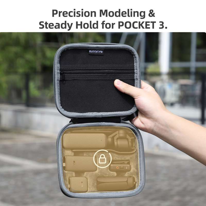 For DJI Osmo Pocket 3 Sunnylife Storage Case Box Full Set Bag
