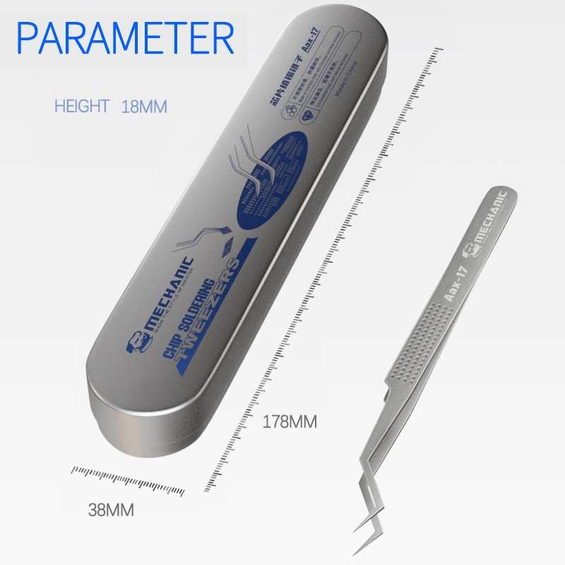 Mechanic Aax-17 Non-Magnetic Stainless Steel Tweezer