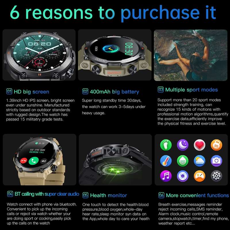K56 Pro 1.39 inch Smart Steel Strap Wristband Support Heart Rate Monitoring / Blood Pressure Mo