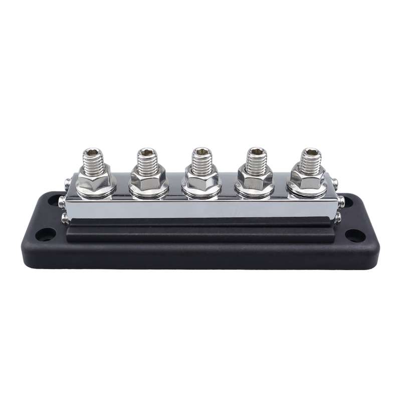 CP-4330-01 600A M10 Power Distribution Block Terminal Studs(Black)