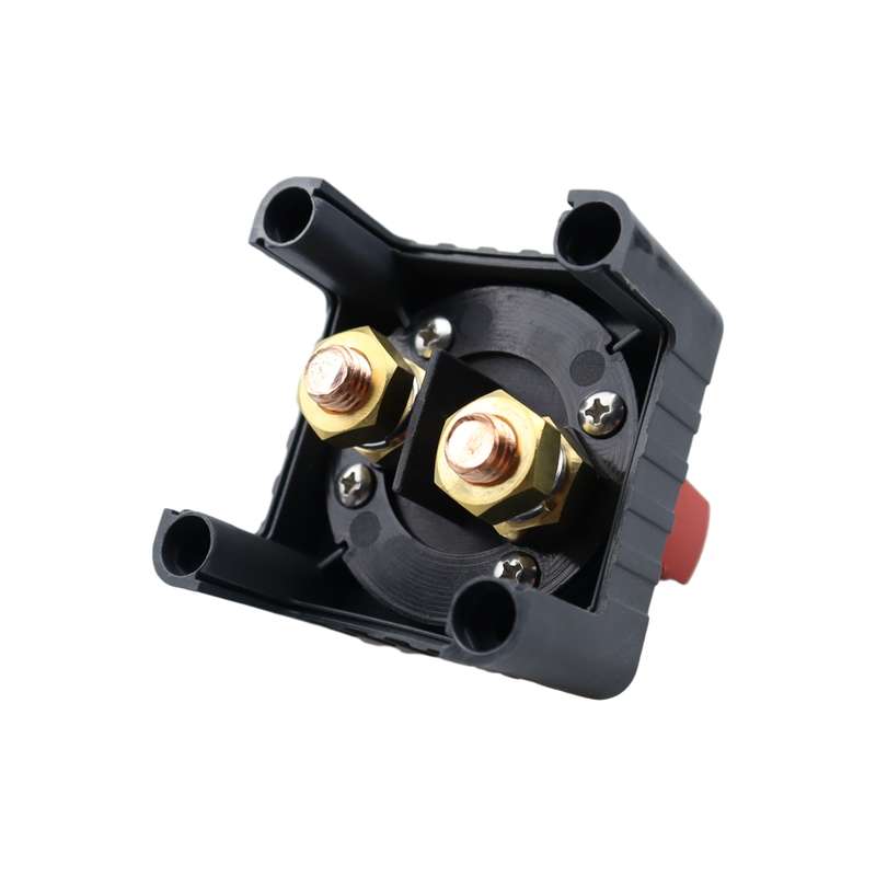 CP-4341 Yacht RV Single-circuit High-current Knob Power-off Switch(Black)