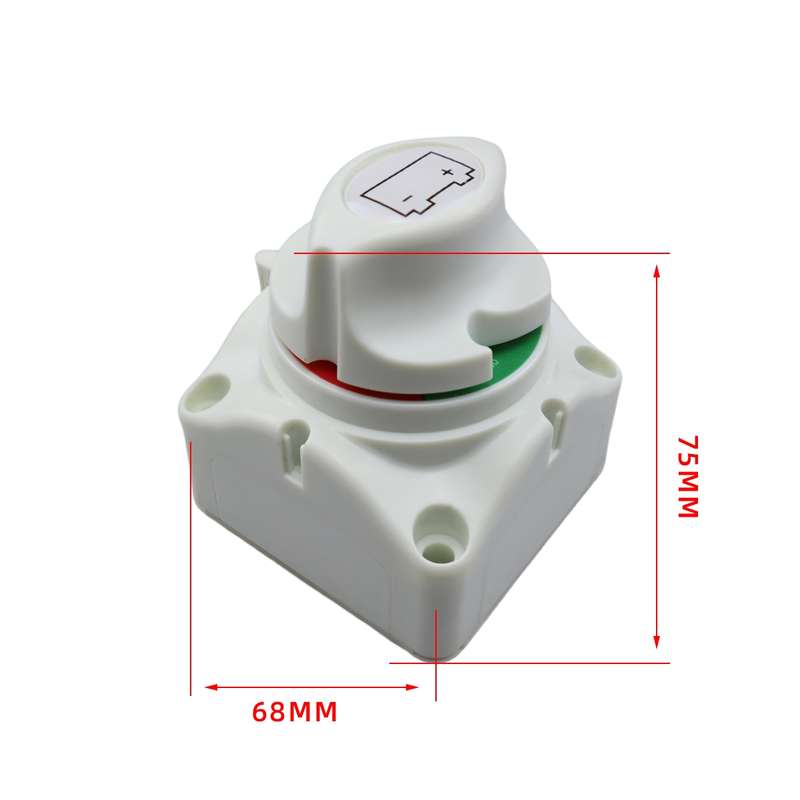 CP-4343 Yacht RV Single-circuit High-current Knob Power-off Switch(Grey)