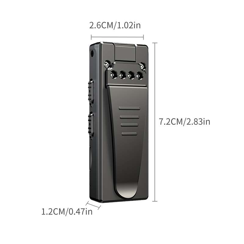 Z8 HD 1080P Surveillance Camera Recorder Pen with Clip(Black)