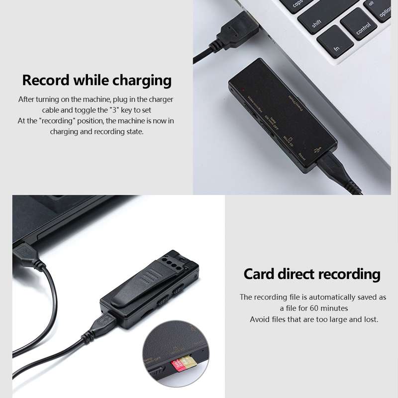 Z8 HD 1080P Surveillance Camera Recorder Pen with Clip(Black)