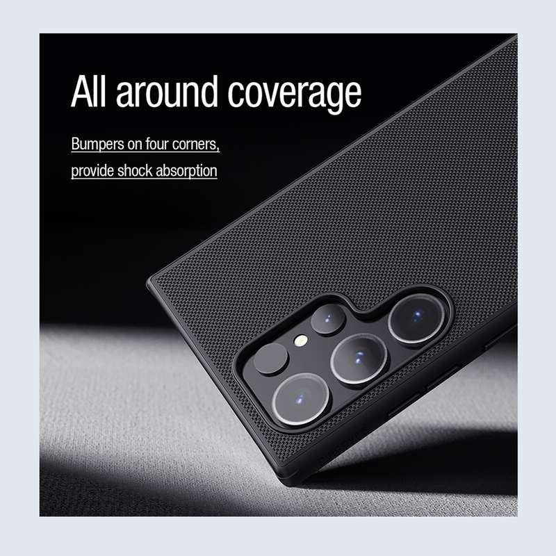 For Samsung Galaxy S24 Ultra 5G NILLKIN Frosted Shield Pro Magnetic Magsafe Phone Case(Black)