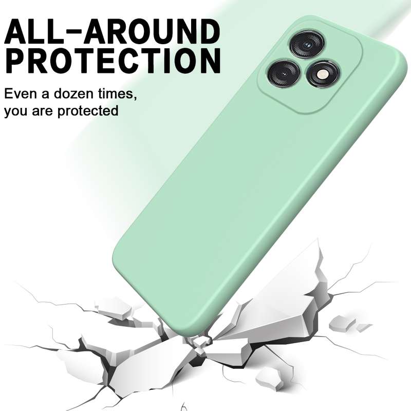 For Tecno Spark 20 Solid Color Liquid Silicone Dropproof Full Coverage Protective Case(Yellow)