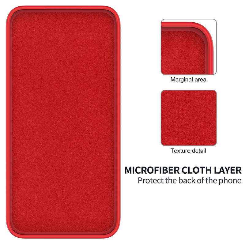 For vivo V40 SE / V30 Lite ME Solid Color Liquid Silicone Dropproof Full Coverage Phone Case(Re