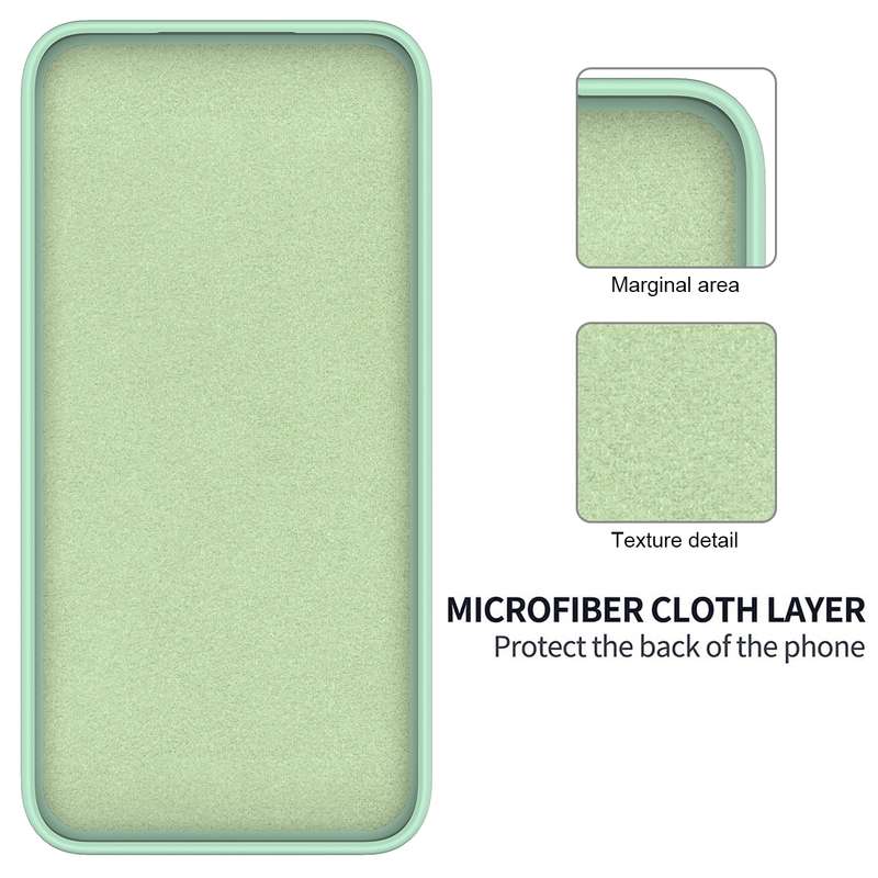 For Xiaomi Redmi Note 13 5G Global Solid Color Liquid Silicone Dropproof Full Coverage Phone Ca