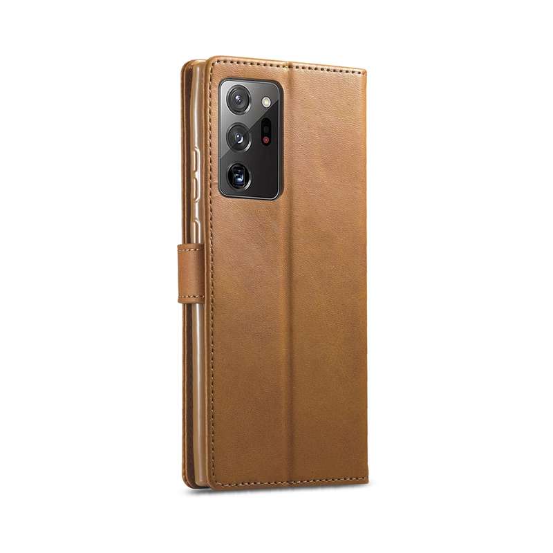 For Samsung Galaxy Note 20 Ultra LC.IMEEKE Calf Texture Horizontal Flip Leather Case, with Holder &