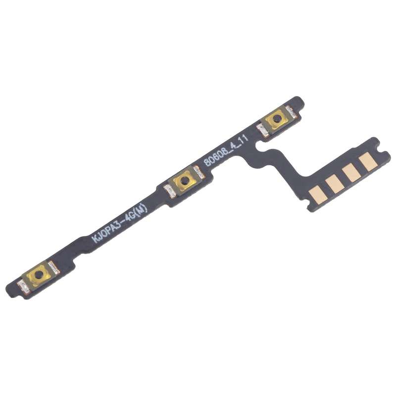For OPPO A3x 5G OEM Power Button & Volume Button Flex Cable