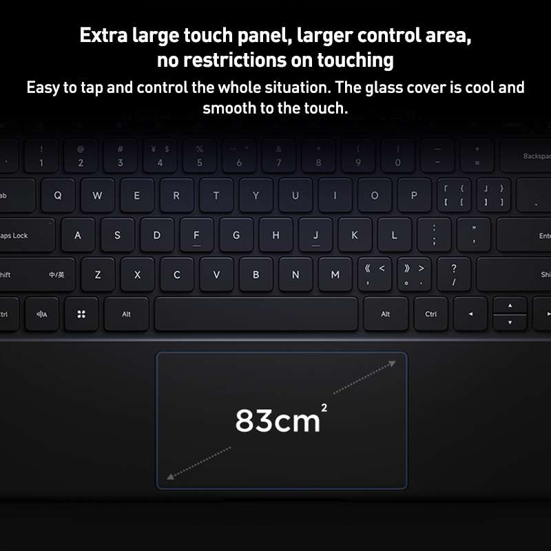 Original For Xiaomi Pad 6 Max 14 Intelligent Touch Pad Keyboard(Black)