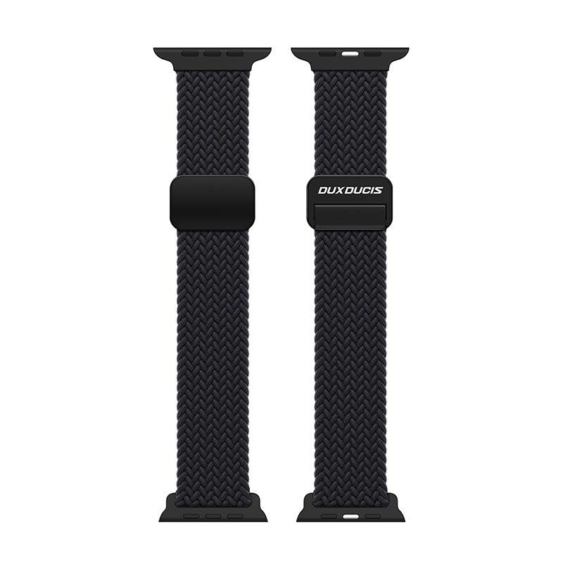 For Apple Watch Ultra 49mm DUX DUCIS Mixture Pro Series Magnetic Buckle Nylon Braid Watch Band(