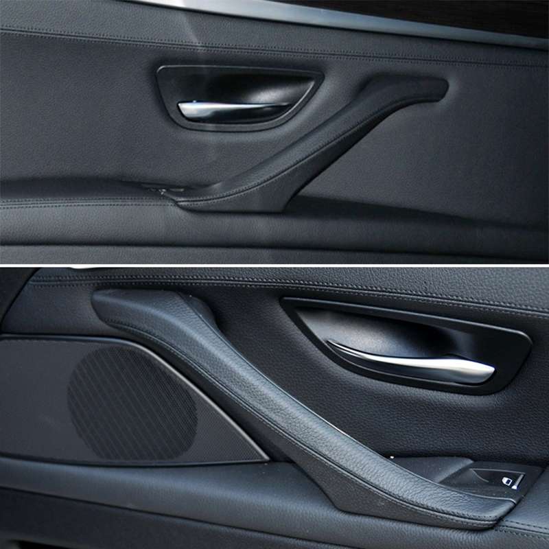 For BMW F10 / F18 5 Series 7pcs Car Inside Doors Handle Pull Trim Cover, Right Driving, 51417225874(