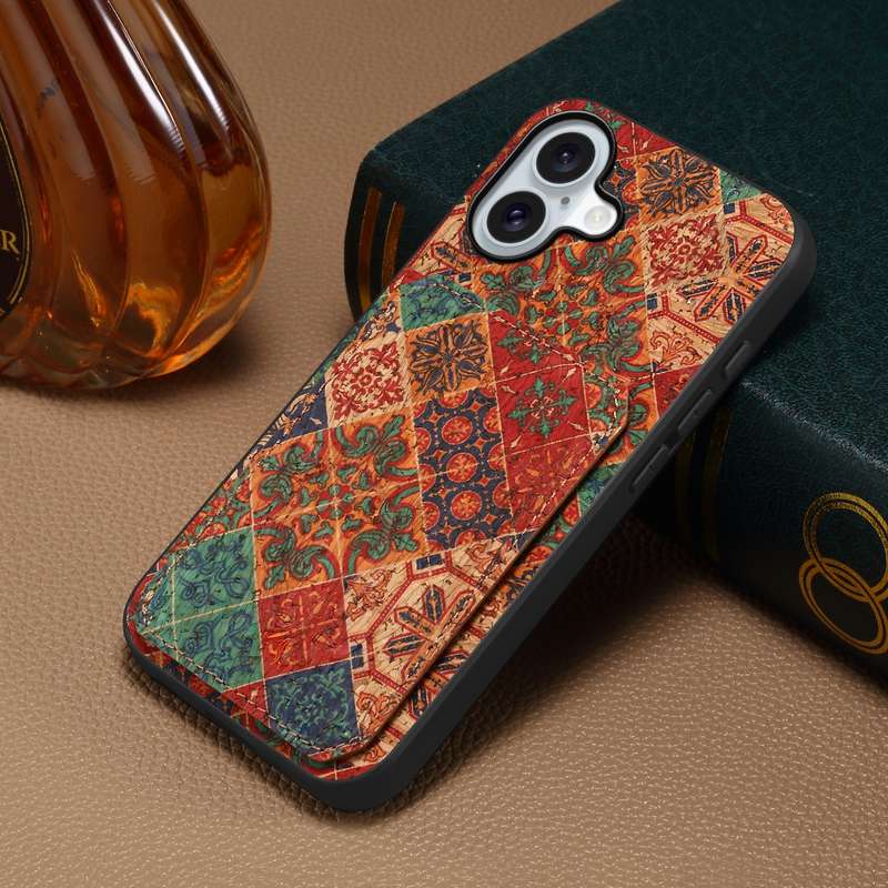 For iPhone 16 Plus Dual Card Slot Holder Phone Case(Winter Blue)