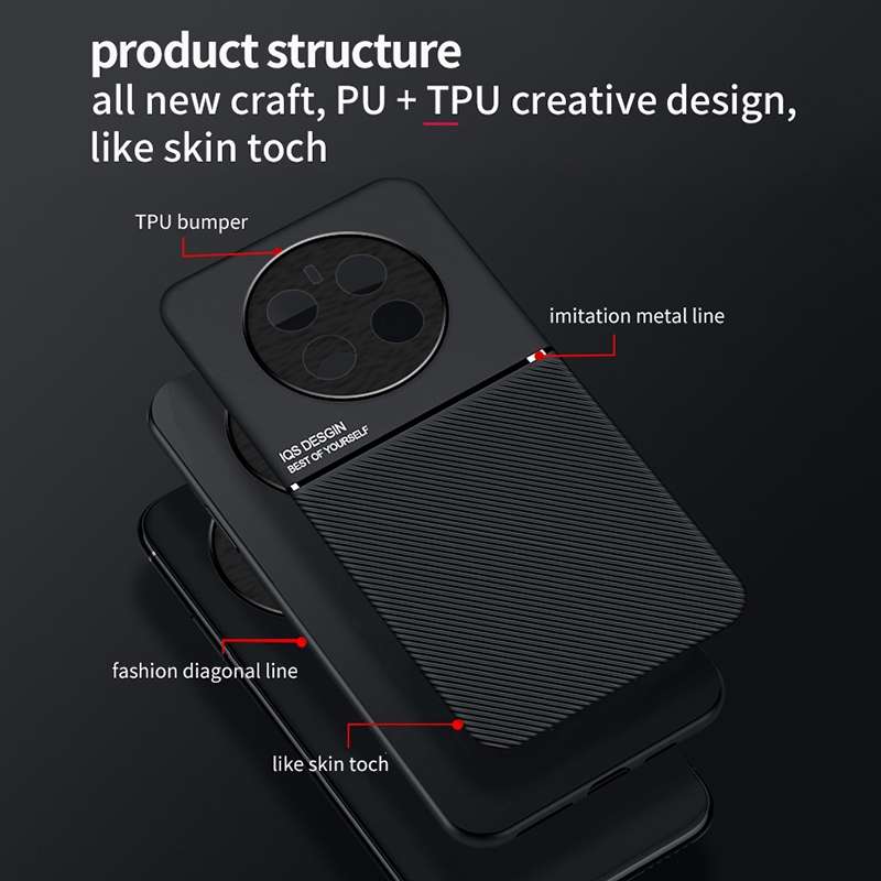 For Realme 12 5G Classic Tilt Strip Grain Magnetic Shockproof PC + TPU Phone Case(Red)