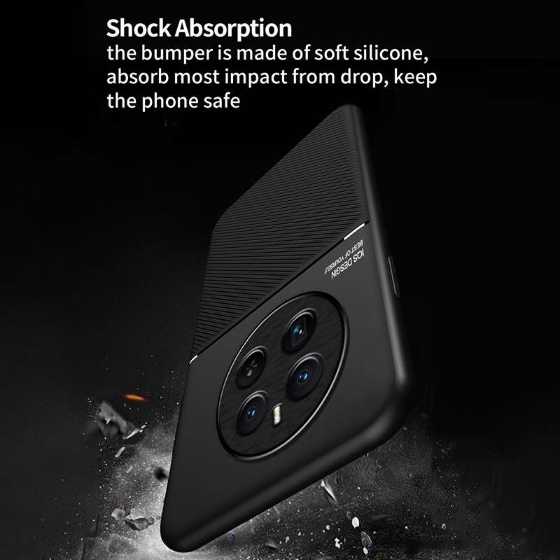 For Realme 12 5G Classic Tilt Strip Grain Magnetic Shockproof PC + TPU Phone Case(Red)