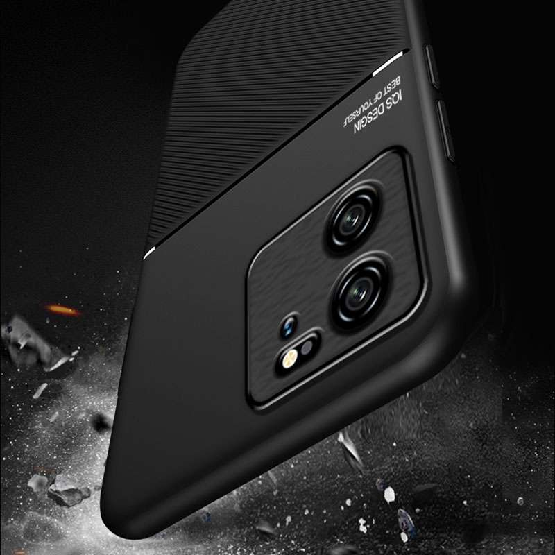 For Xiaomi Redmi K60 Ultra Classic Tilt Strip Grain Magnetic Shockproof PC + TPU Phone Case(Gre