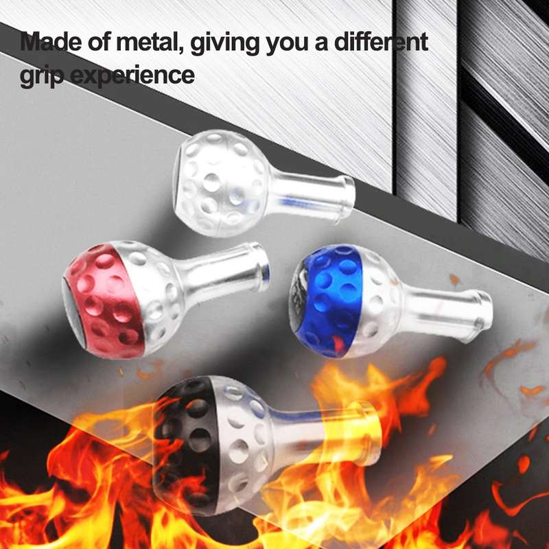 Car Modified Metal Gear Stick Shift Knob Universal Gear Head(Red)