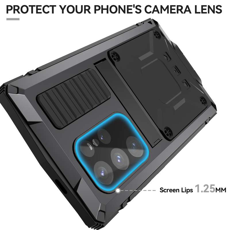 For Samsung Galaxy S24 Ultra 5G R-JUST Life Waterproof Dustproof Shockproof Phone Case(Red)