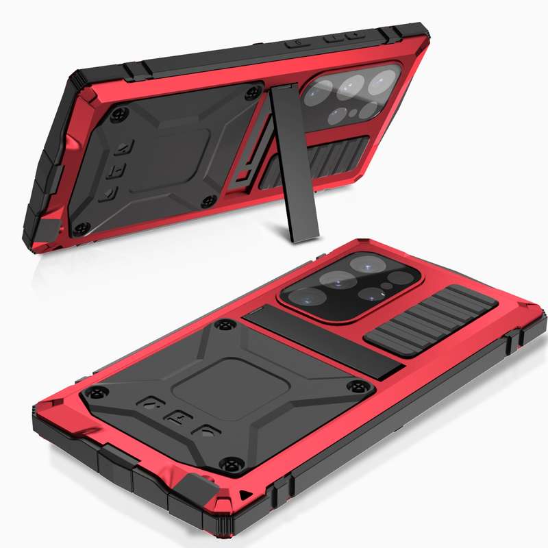 For Samsung Galaxy S24 Ultra 5G R-JUST Life Waterproof Dustproof Shockproof Phone Case(Red)