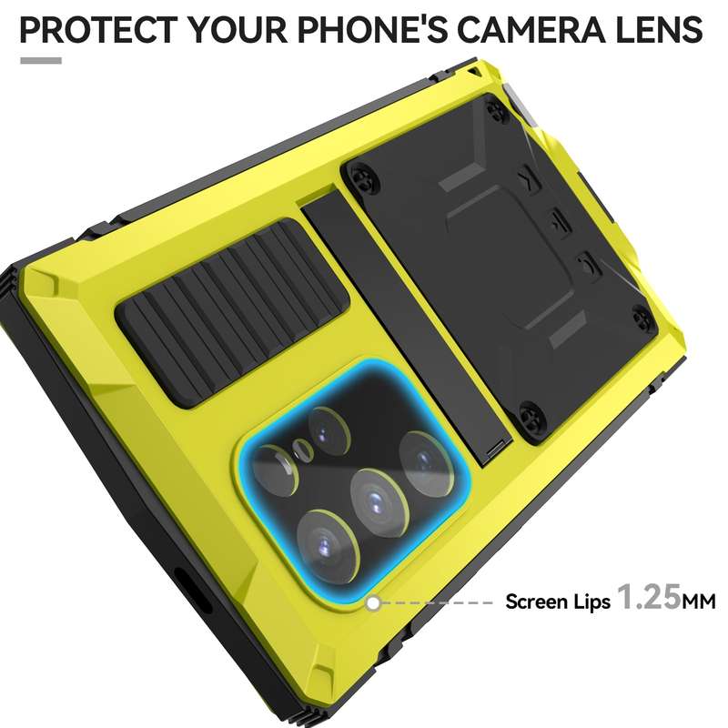 For Samsung Galaxy S24 Ultra 5G R-JUST Life Waterproof Dustproof Shockproof Phone Case(Red)