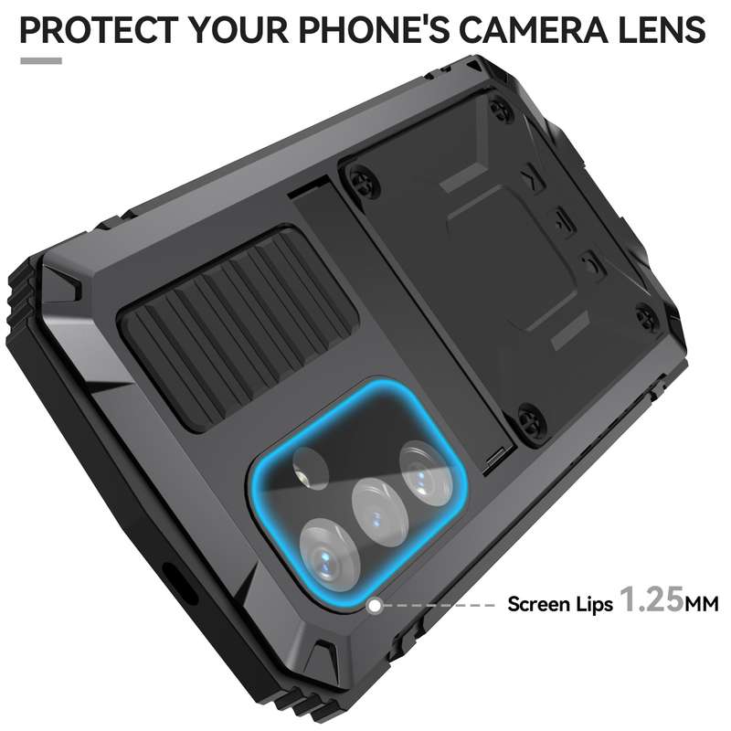 For Samsung Galaxy S24 5G R-JUST Life Waterproof Dustproof Shockproof Phone Case(Silver)